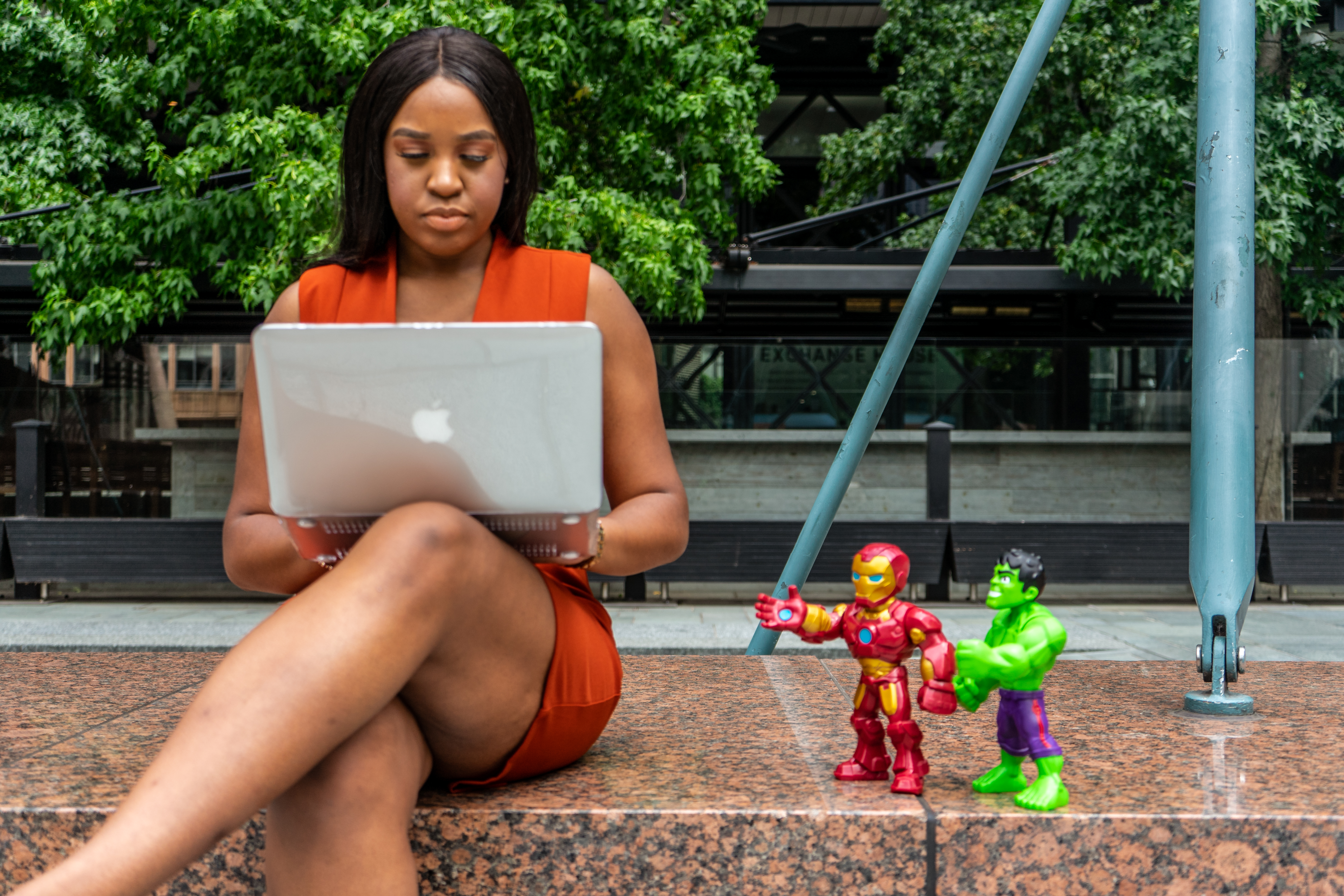 Nicole Henry working